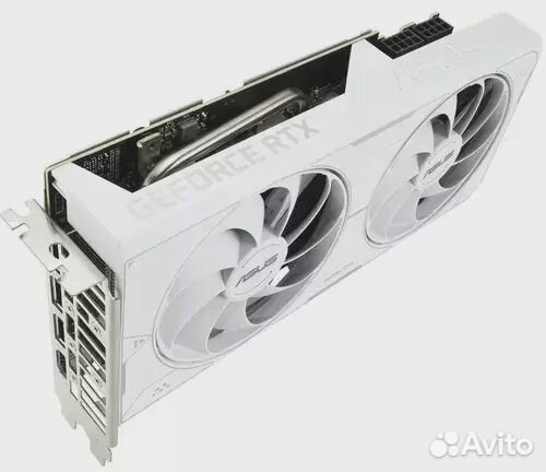 Видеокарта asus (dual-RTX3060TI-O8GD6X-white) GeFo