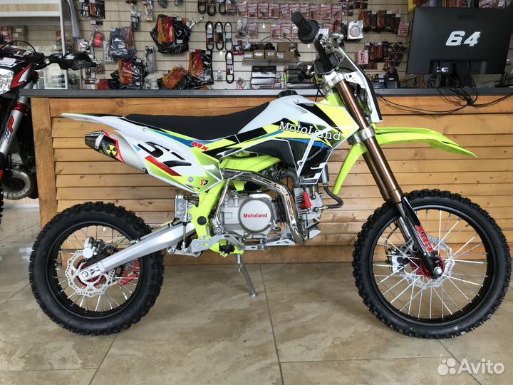 Мотоцикл Motoland MX140 Pitbike