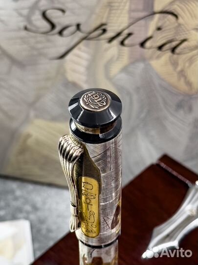 Montegrappa Sophia Fountain Pen Sterling Silver