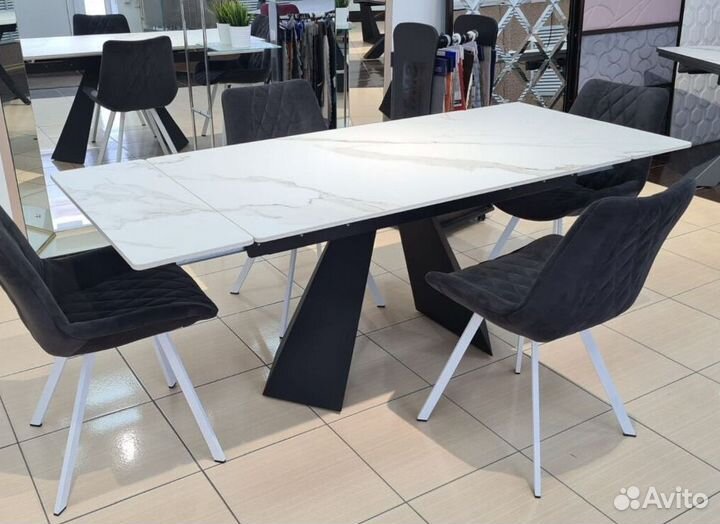 Стол из керамогранита раздвижной SKR-45050