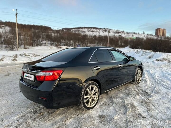 Toyota Camry 2.5 AT, 2013, 186 000 км
