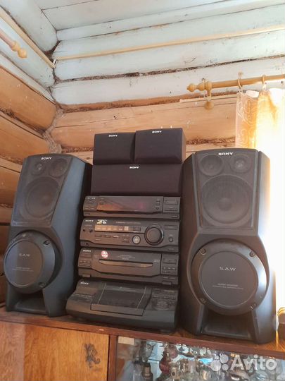 Музыкальный центр sony