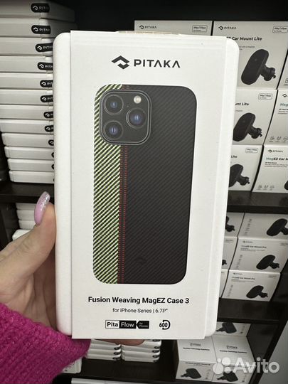 Чехол pitaka Fusion MagEZ 3 для 14 Pro MAX 6.7