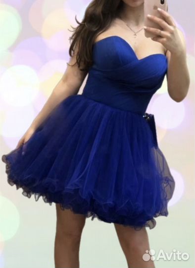 Платье вечернее с корсетом