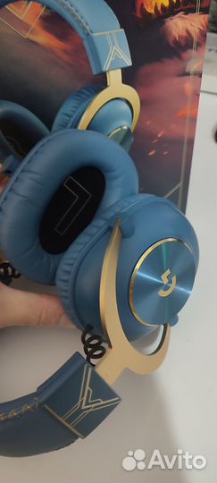 Игровые наушники Logitech G Pro 10