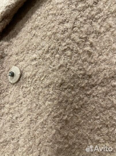 Пальто тедди Ichi шерсть тренд