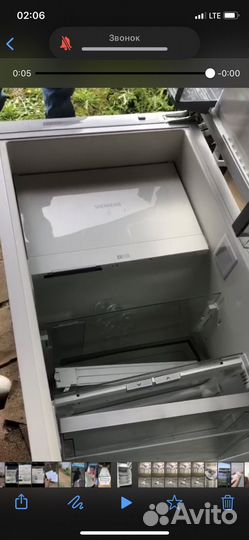 Холодильник siemens бу
