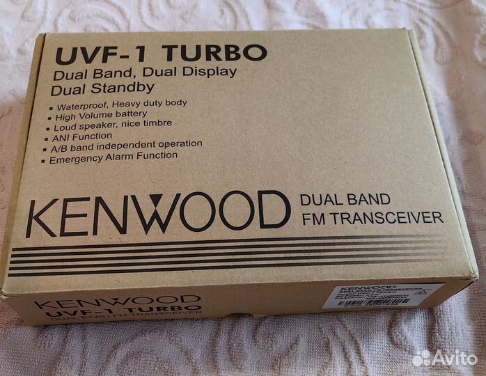 Рация kenwood UVF-1 turbo