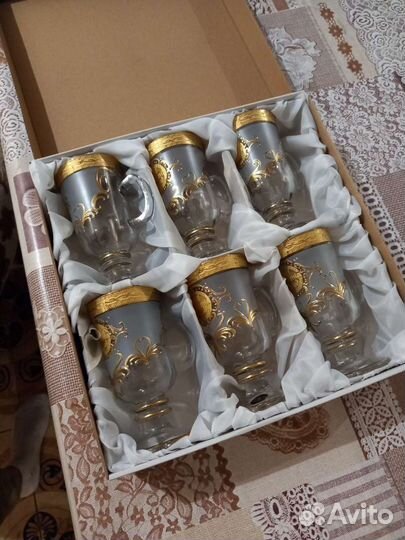 Стаканы богемия Кафаки