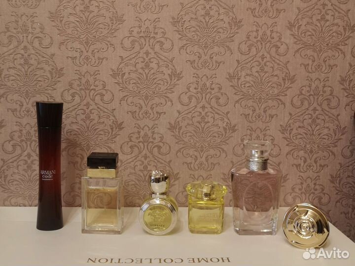 Armani, versace, dior, dolce&gabbana духи