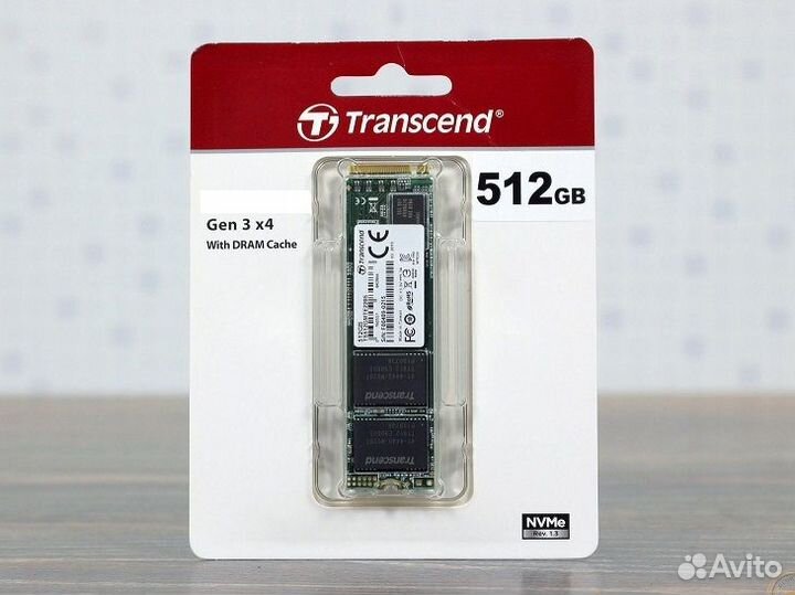 SSD M.2 Transcend 512Gb новый