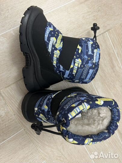 Сапоги дутики детские