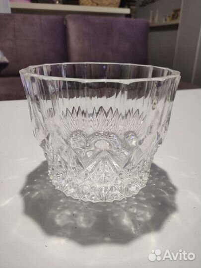 Хрустальная ваза салатница