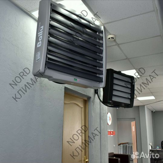 Водяные тепловентиляторы Ballu