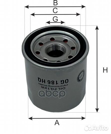 Фильтр масляный двигателя LADA, renault, dacia