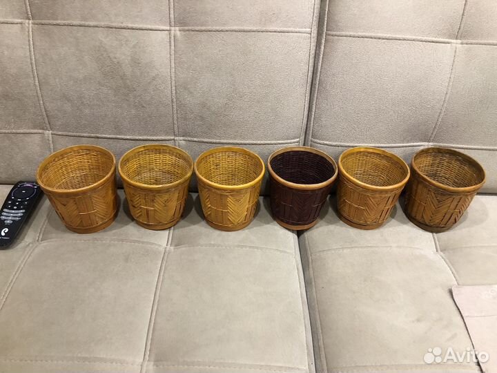 Корзины плетеные из лозы