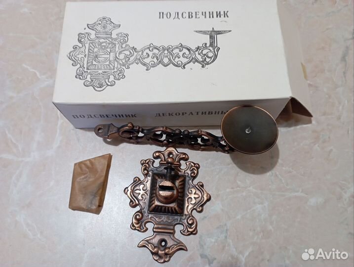 Подсвечник декоративный СССР