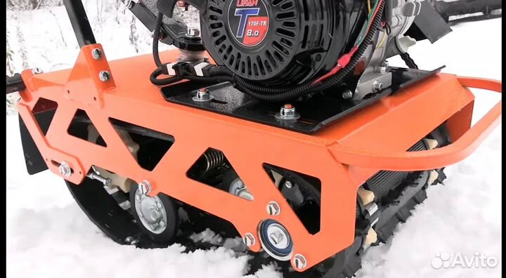 Мотобуксировщик Белка 8 лс мотособака