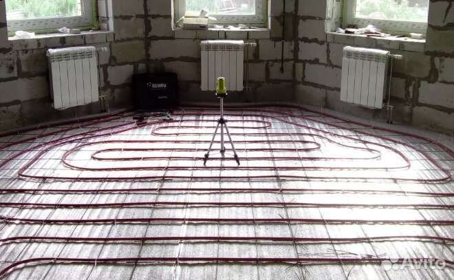 Теплые полы Отопление Водоснабжение