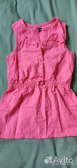Платье для девочки 74 80