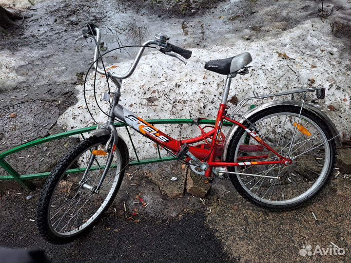 Велосипед stels с зимний покрышек