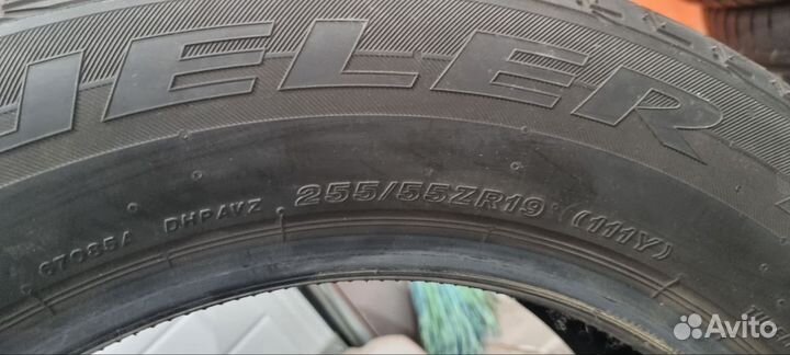 Bridgestone Dueler H/P Sport 255/55 R19 и 275/50 R19