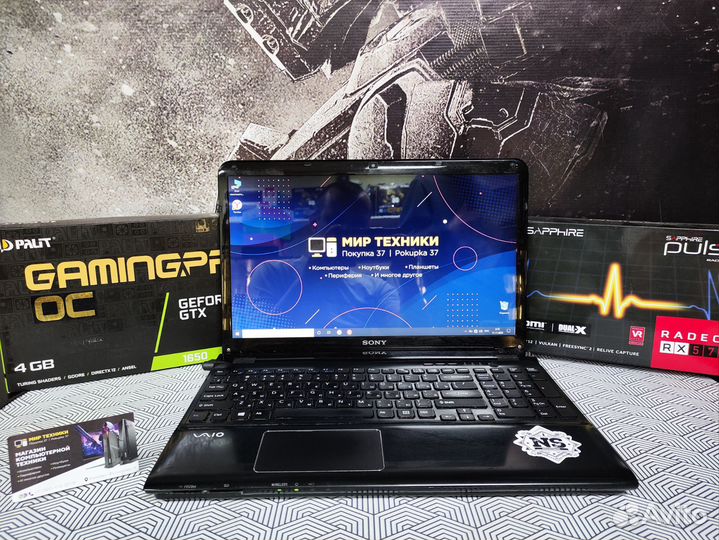 Ноутбук Sony vaio i3/6Gb/SSD