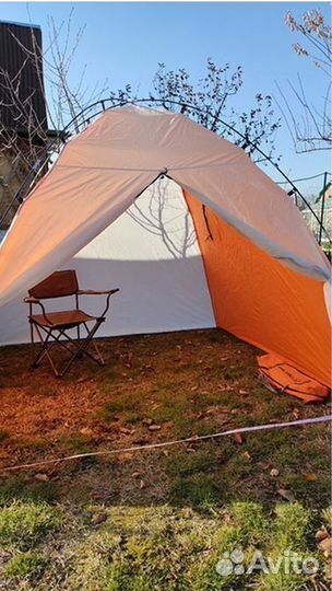 Палатка для зимней рыбалки без дна 2х2х1,7м