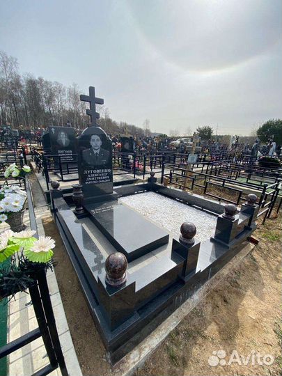 Памятники из гранита. Установка памятников