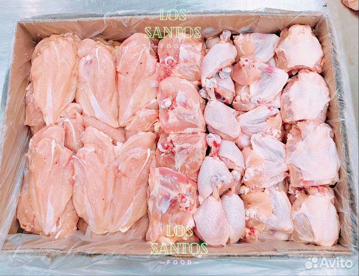 Мясо, Набор куриный, Тушка цб, Филе, Голень, Бедро