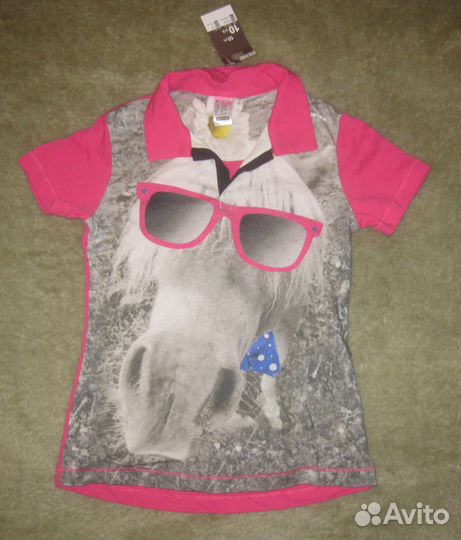 Новые футболки р.128-134. Хлопок