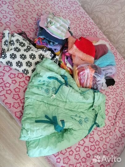 Вещи пакетом на девочку