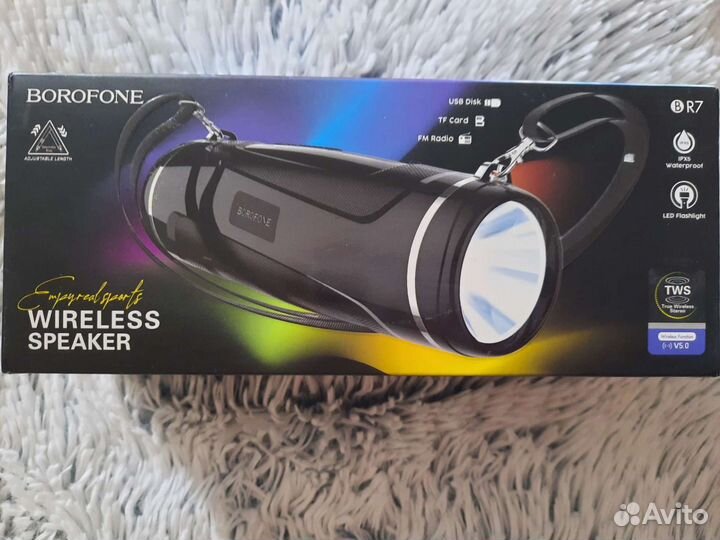 Блютуз колонка