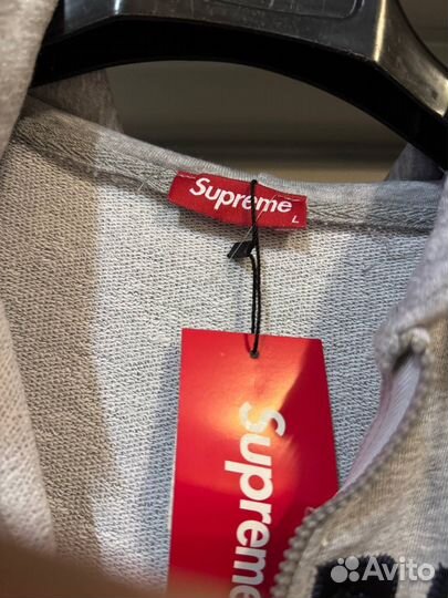 Зип худи supreme