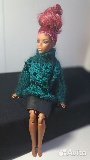 Вязаная одежда для барби