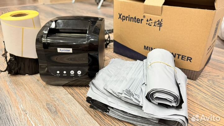 Xprinter xp 365b - принтер для печати этикеток