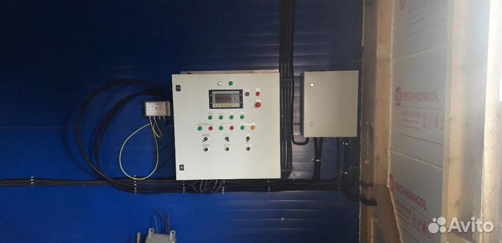 Камера для сушки древесины 30-120м3