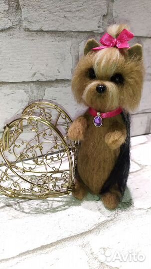 Реалистичный Йоркширский терьер игрушка