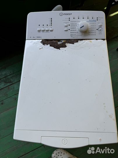 Стиральная машина indesit BTW A61052 на запчасти