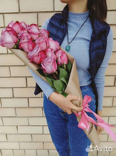 Цветы розы букет