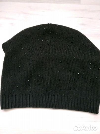 Кепка тёплая вязаная женская