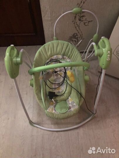 Детские электрокачели-шезлонг