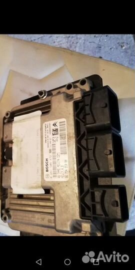 Блок эбу ситроен