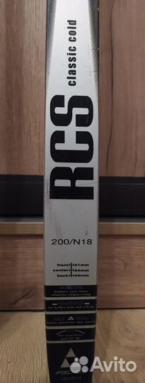 Лыжи беговые fisher rcs