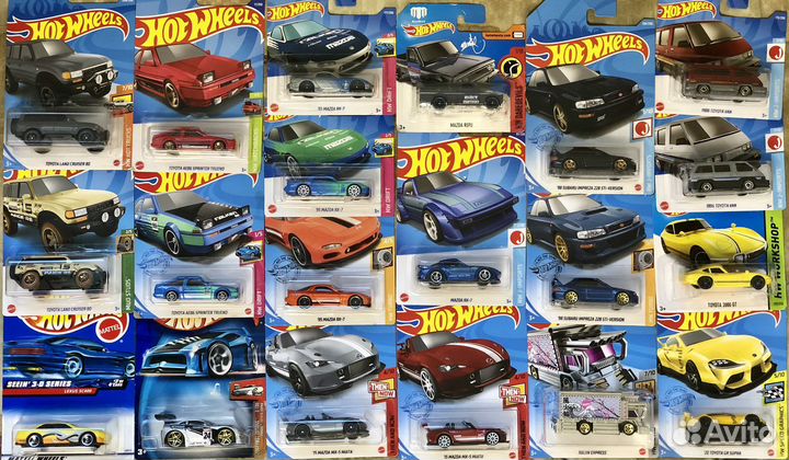Модели Hot wheels super treasure hunt, id, th, sth