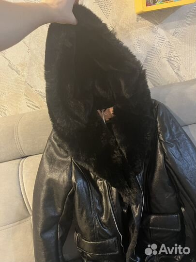 Дубленка искусственная женская 42 44