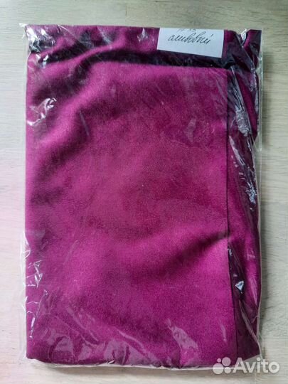 Отрезы искусственной замши