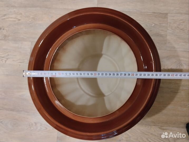 Горшок керамический большой напольный