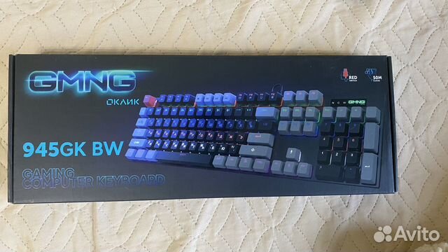 Игровая механическая клавиатура gmng 945GK BW купить в Санкт-Петербурге ...
