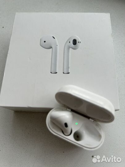 Наушники оригинал apple airpods 2 white